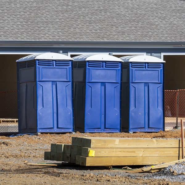 are there any restrictions on where i can place the porta potties during my rental period in Coyanosa